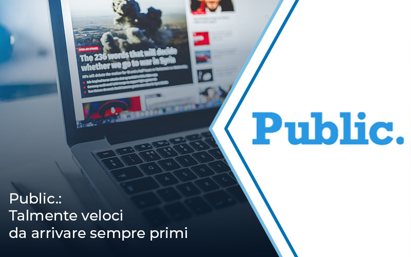 Public.: Talmente veloci da arrivare sempre primi | Impresoft 4ward	