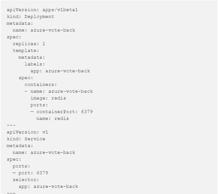 create azure-vote.yaml