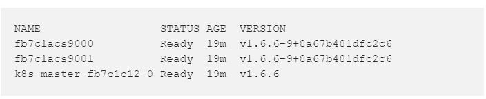 check connection retrieving nodes list: kubectl get nodes