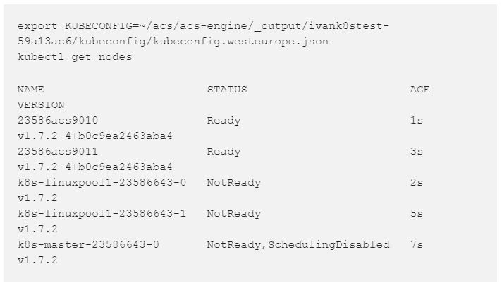 point from your terminal run following command point to your _output folder 