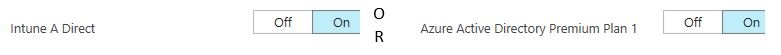 intune a direct/azure active directory premium plan 1